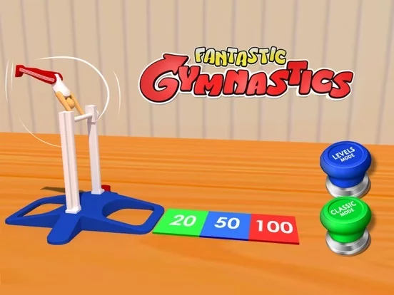 Изображение игры: Fantastic Gymnastics.