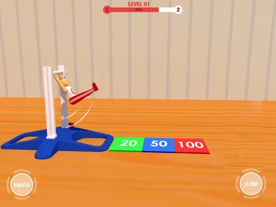 Изображение игры: Fantastic Gymnastics.