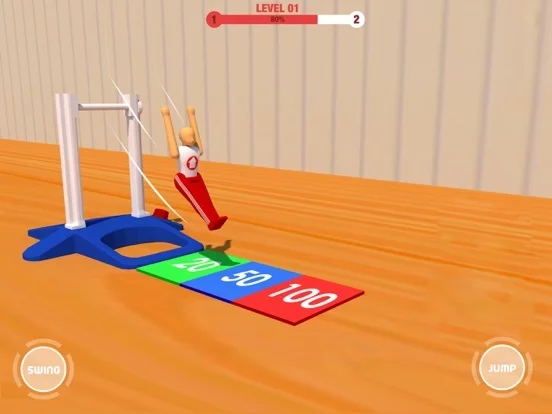 Изображение игры: Fantastic Gymnastics.