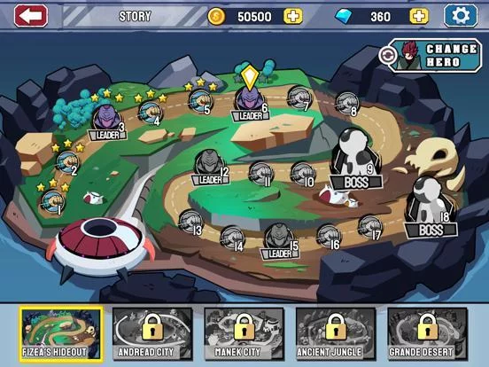 Изображение игры: Stickman Warriors Fight