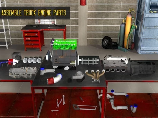 Изображение игры: American Truck Mechanic Simulator-Auto Repair Shop