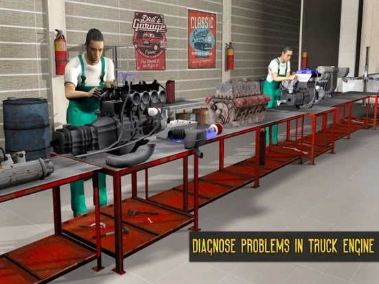 Изображение игры: American Truck Mechanic Simulator-Auto Repair Shop