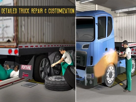 Изображение игры: American Truck Mechanic Simulator-Auto Repair Shop