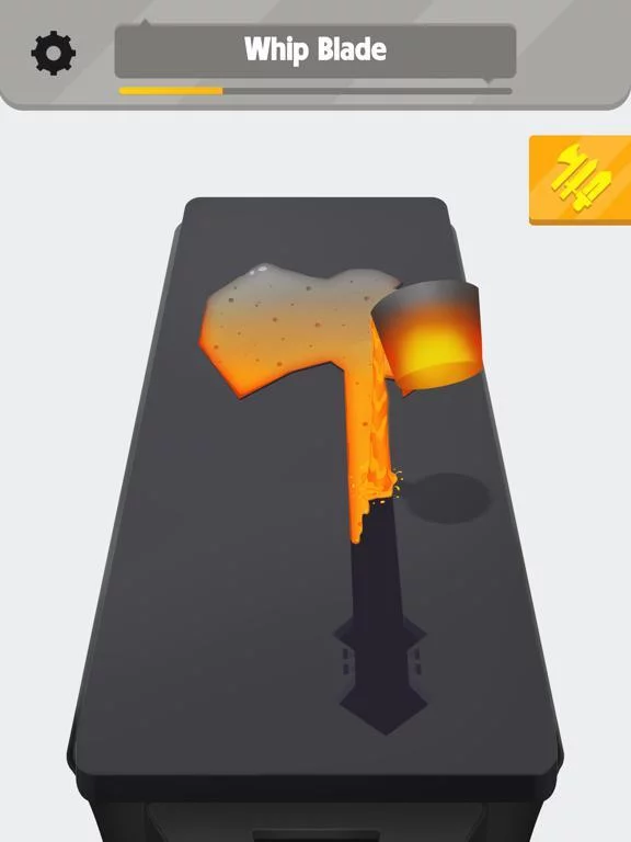 Изображение игры: Forge Sword from Lava