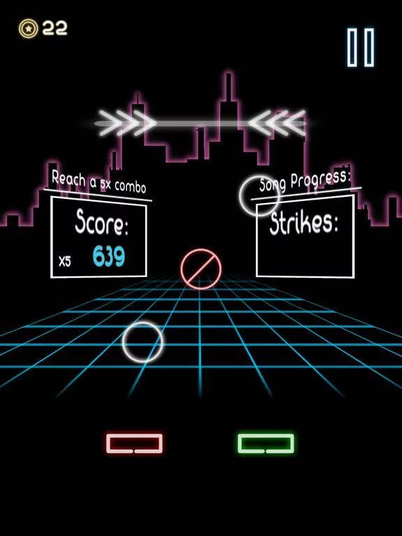 Изображение игры: Song Pong