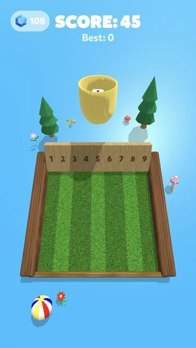 Изображение игры: Shut The Box 3D
