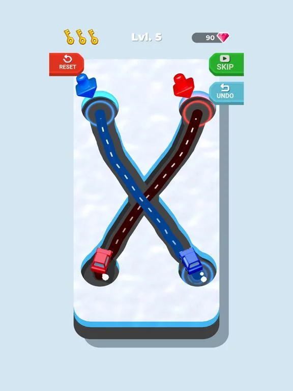 Изображение игры: Draw Road 3D