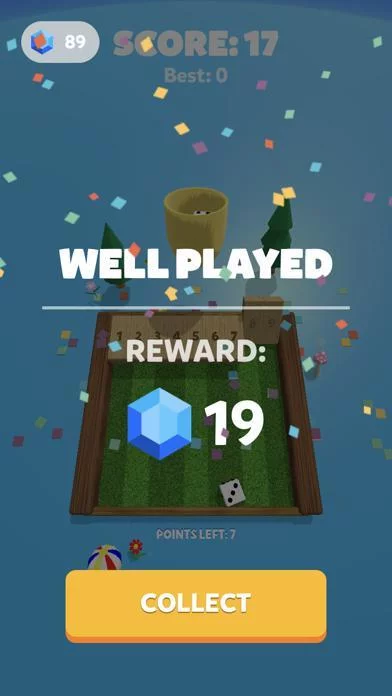 Изображение игры: Shut The Box 3D