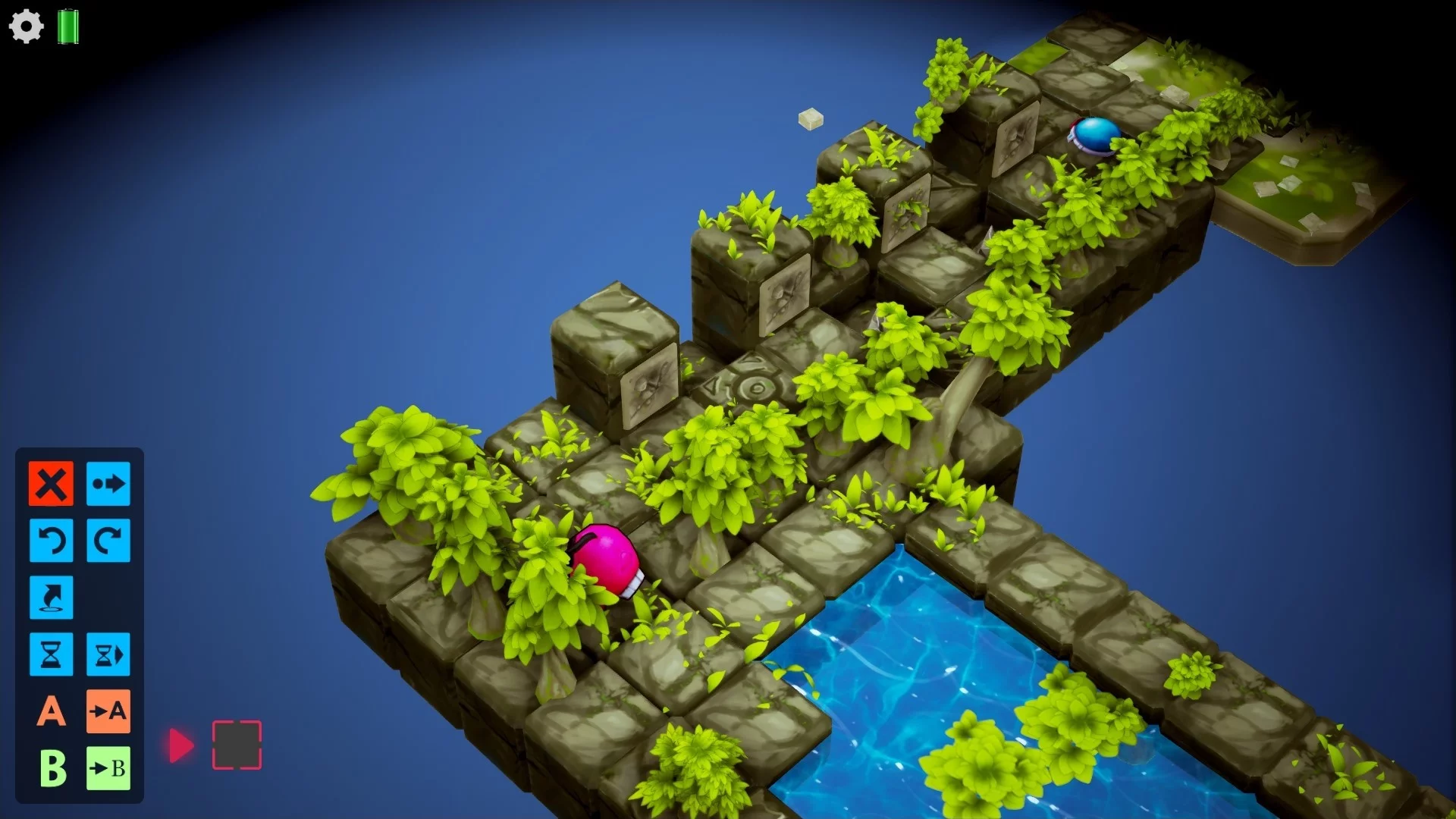 Изображение игры: Jump Step Step
