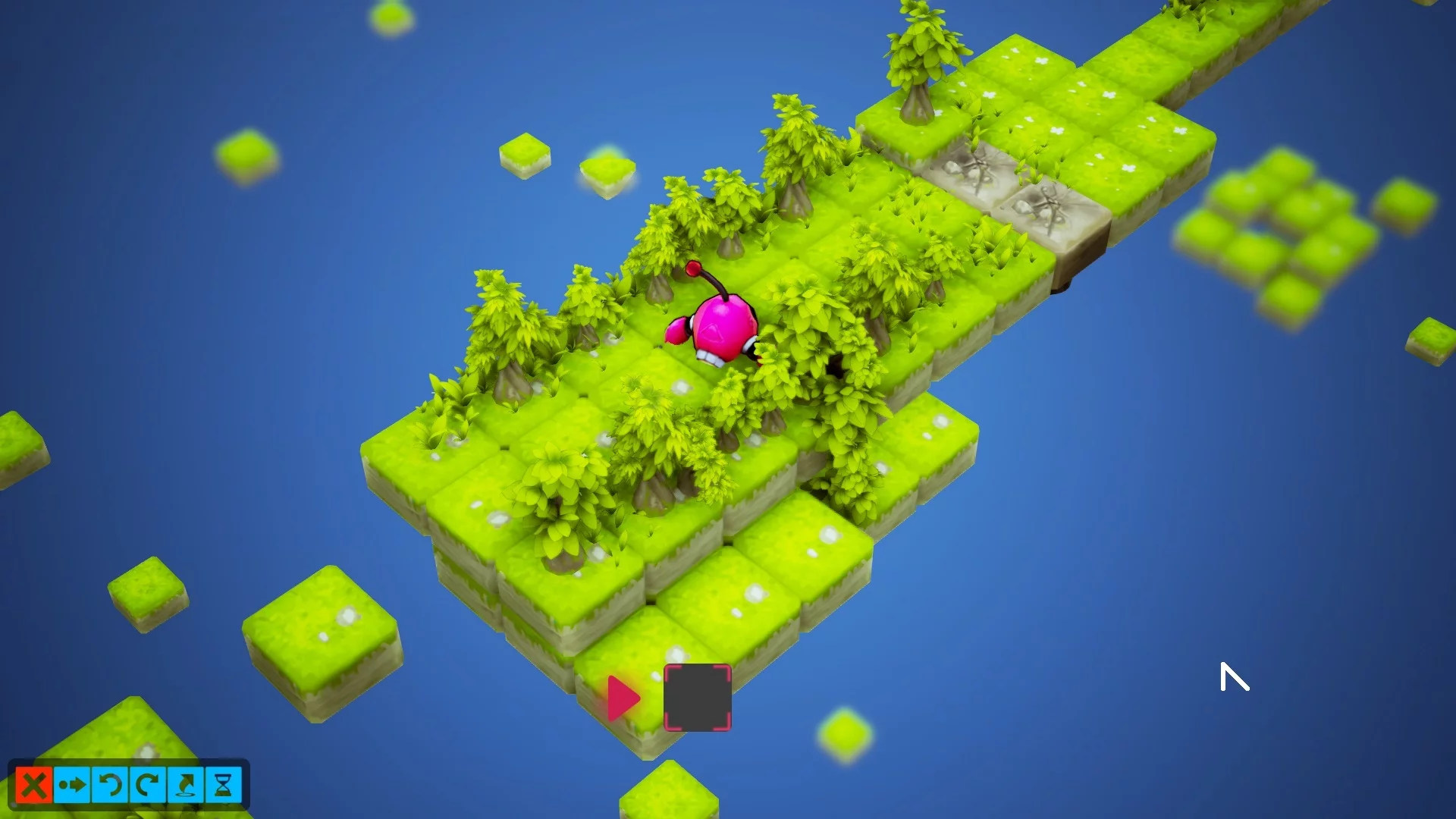 Изображение игры: Jump Step Step