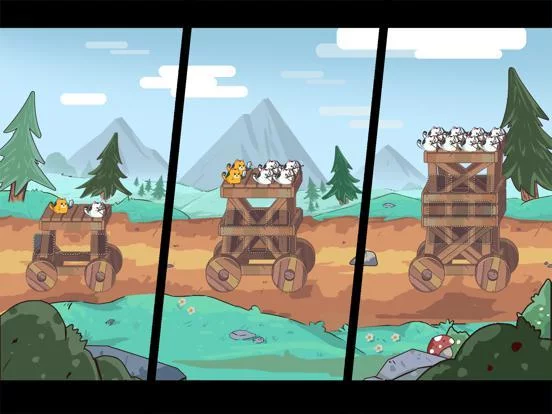 Изображение игры: Cat'n'Robot: Idle Defense