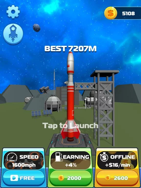 Изображение игры: Rocket Star: 3D Rockets!!