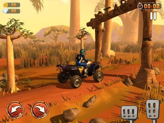Изображение игры: Quad Bike Racing Stunts
