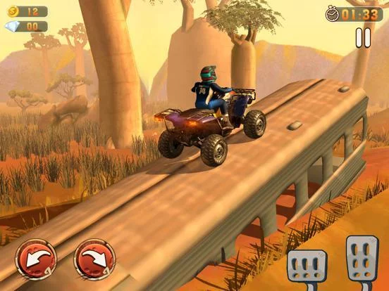 Изображение игры: Quad Bike Racing Stunts