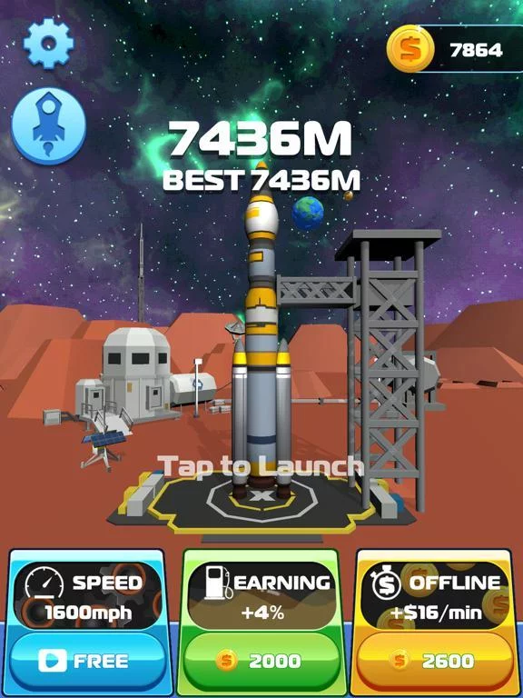 Изображение игры: Rocket Star: 3D Rockets!!