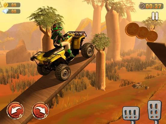 Изображение игры: Quad Bike Racing Stunts