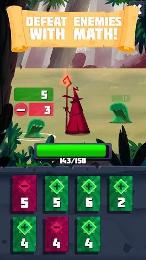Изображение игры: Arithmagic - Math Wizard Game