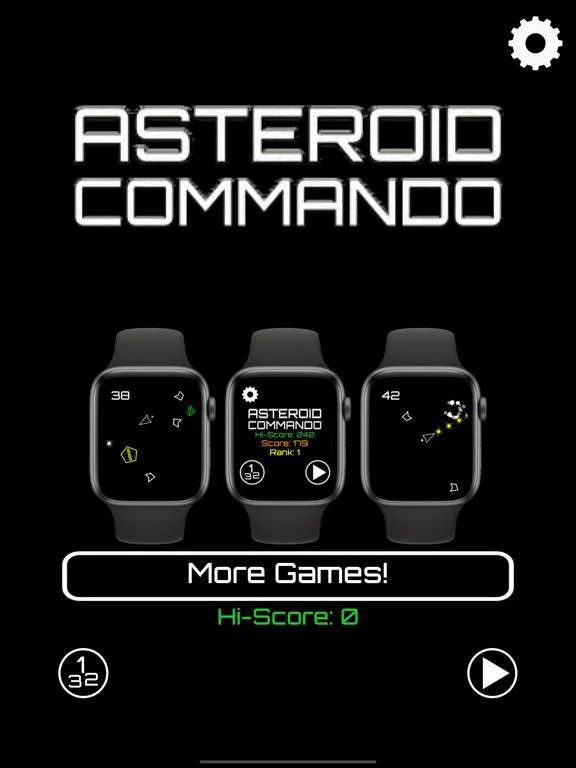 Изображение игры: Asteroid Commando
