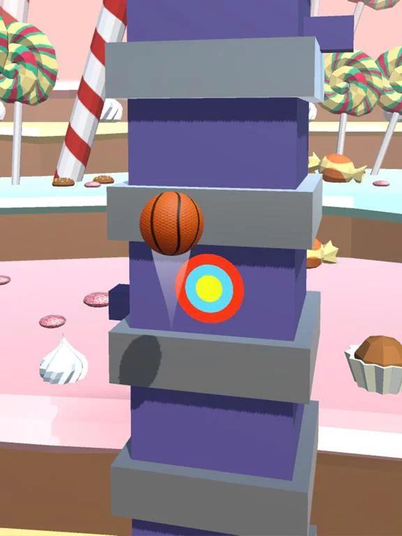 Изображение игры: Pokey Hoops 3D - Pong Masters