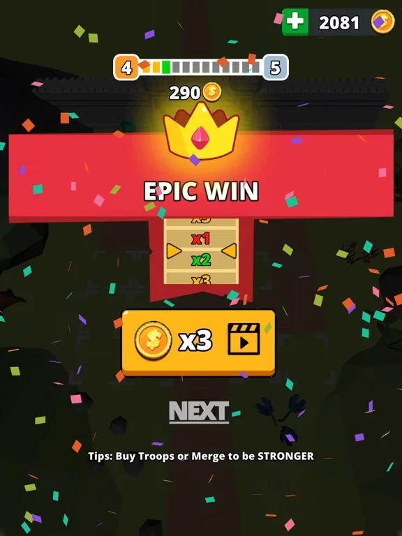 Изображение игры: Tiny Battle - Merge Troops!
