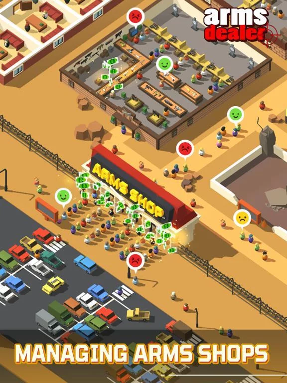 Изображение игры: Idle Arms Dealer Tycoon