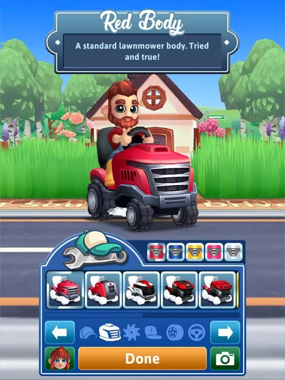 Изображение игры: It's Literally Just Mowing