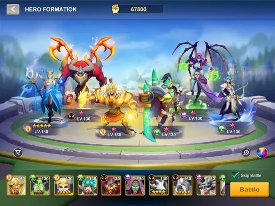 Изображение игры: Idle War: Legendary Heroes