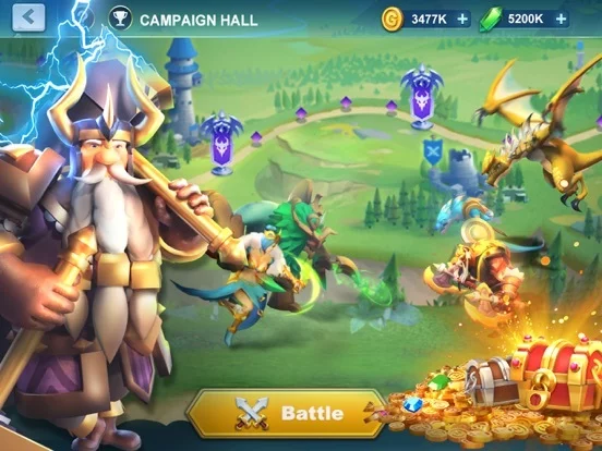 Изображение игры: Idle War: Legendary Heroes