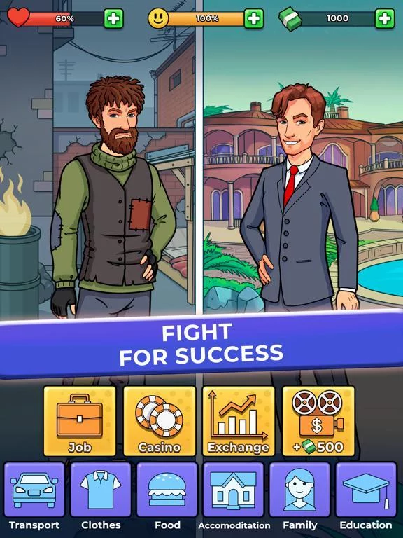 Изображение игры: Hobo Life - business simulator