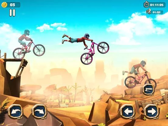 Изображение игры: Dirt Bike Racing Stunts