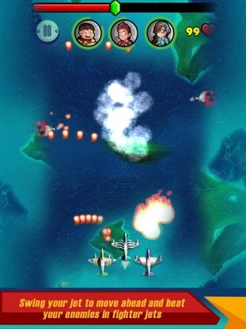 Изображение игры: 3 Fighters