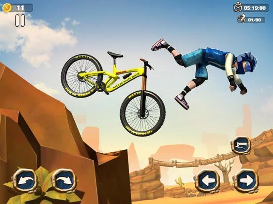 Изображение игры: Dirt Bike Racing Stunts