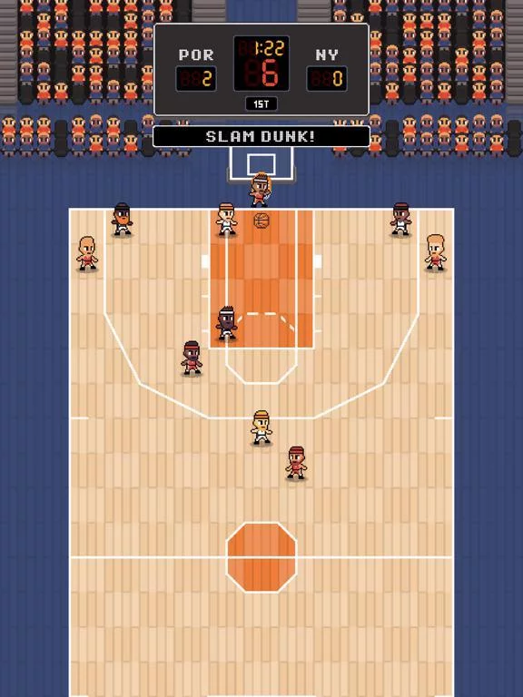 Изображение игры: Hoop League Tactics