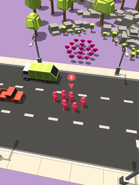 Изображение игры: Crowd VS Traffic