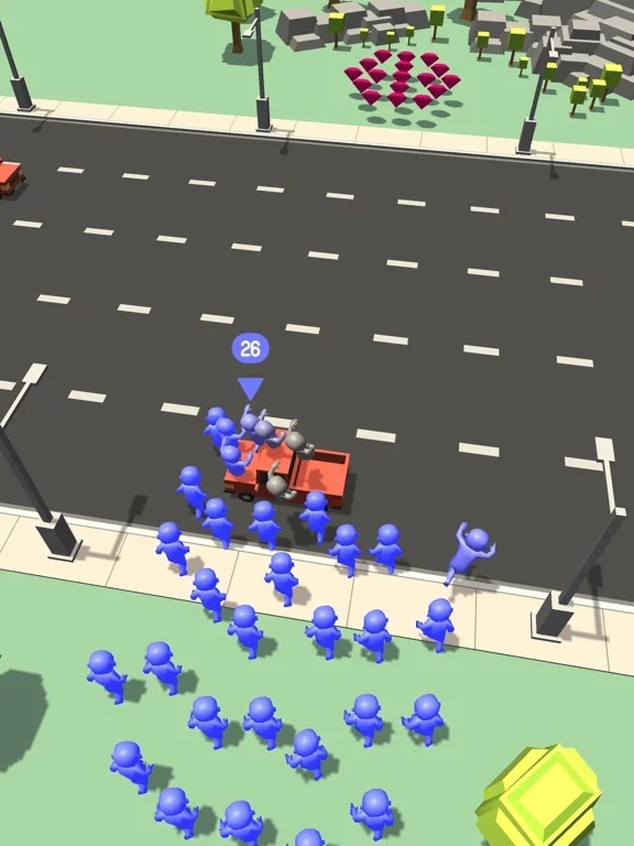 Изображение игры: Crowd VS Traffic