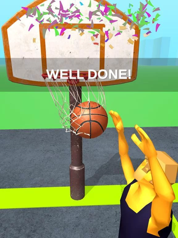 Изображение игры: Dribble Hoops