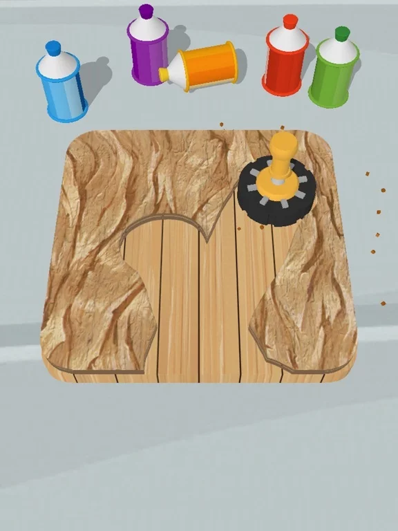 Изображение игры: Cut & Paint