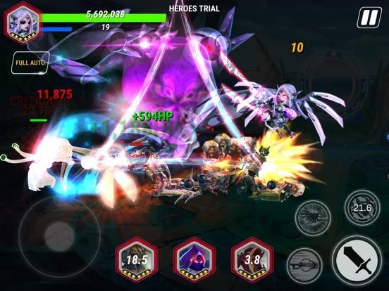 Изображение игры: Heroes Infinity: Strategy RPG