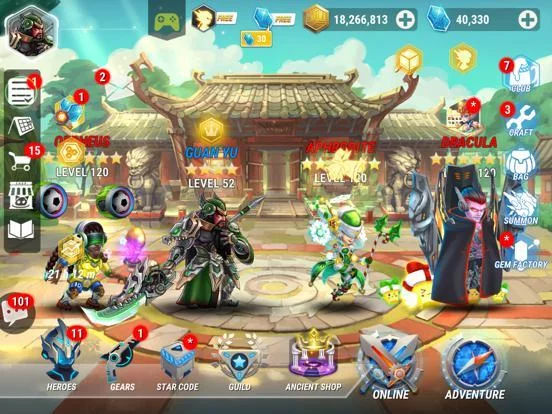 Изображение игры: Heroes Infinity: Strategy RPG