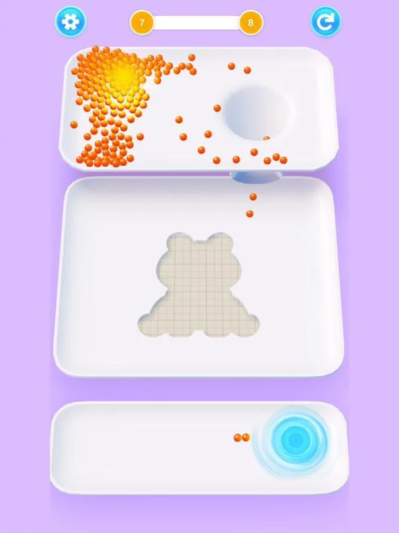Изображение игры: Color 3D Balls