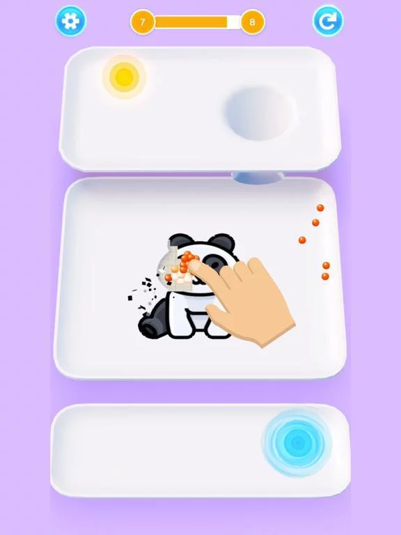 Изображение игры: Color 3D Balls