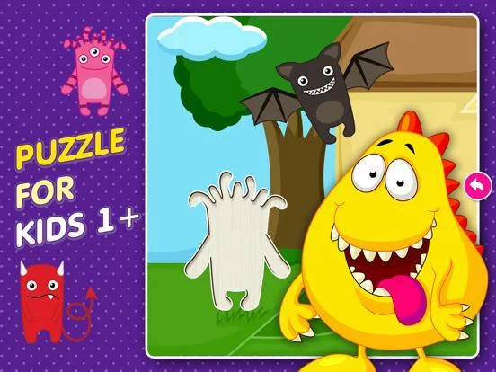 Изображение игры: Monster Puzzle Games: Toddler Kids Learning Apps