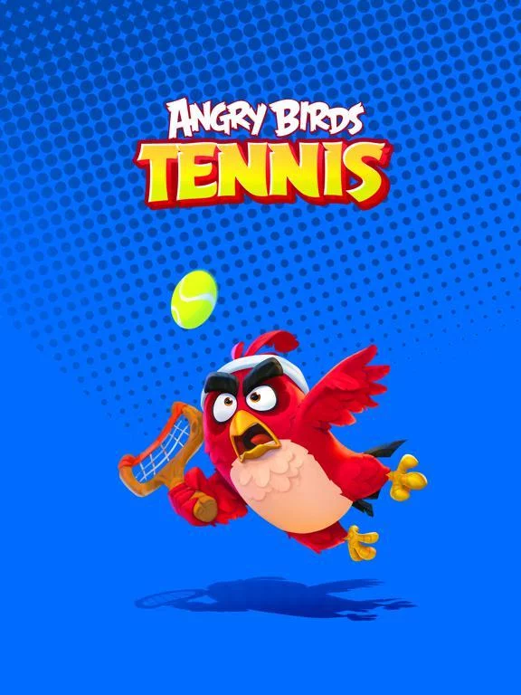 Изображение игры: Angry Birds Tennis