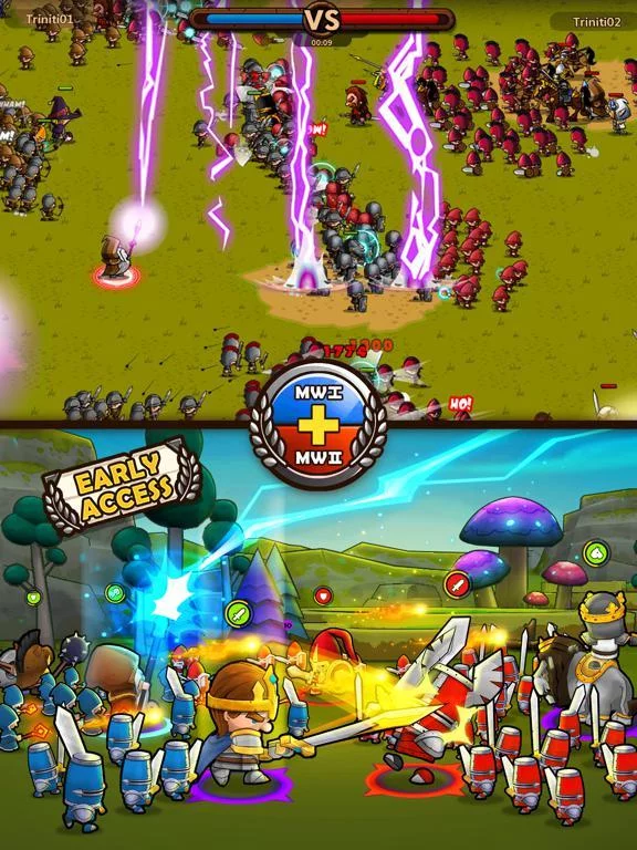Изображение игры: Mini Warriors