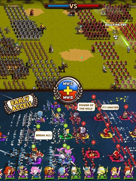 Изображение игры: Mini Warriors