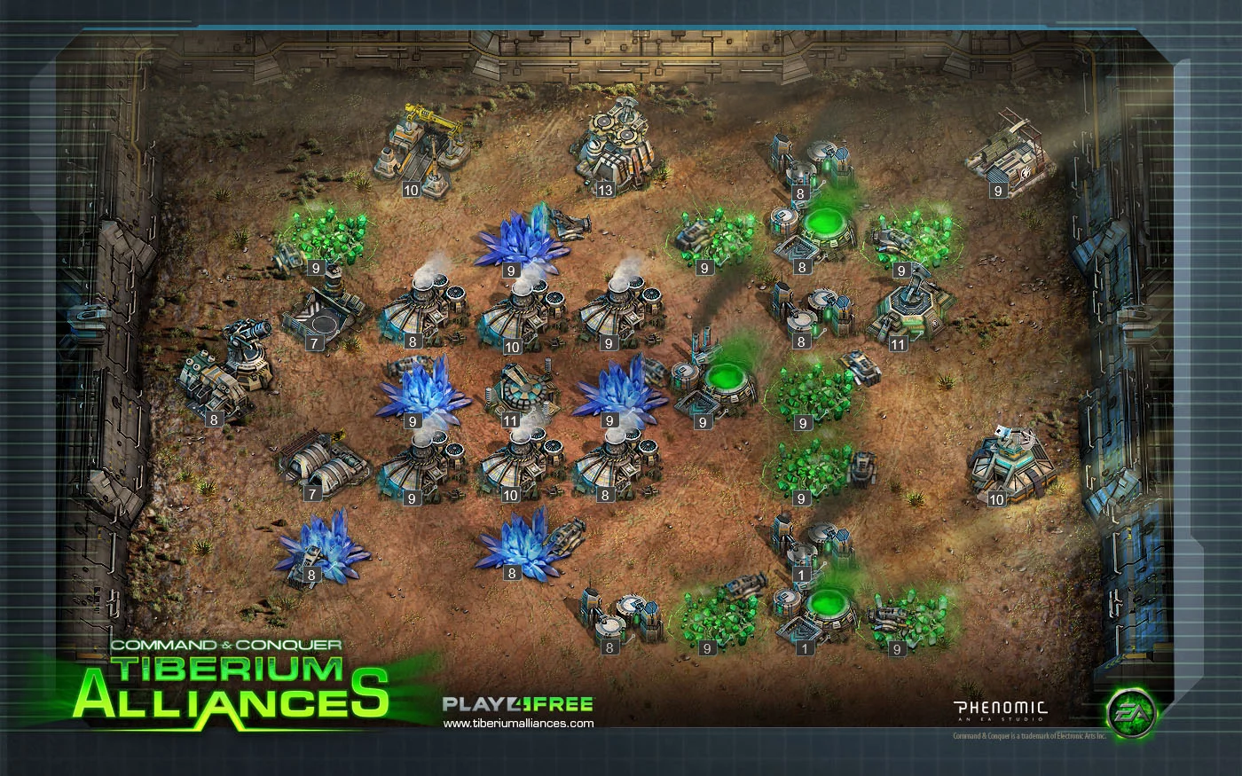 Изображение игры: Command & Conquer: Tiberium Alliances