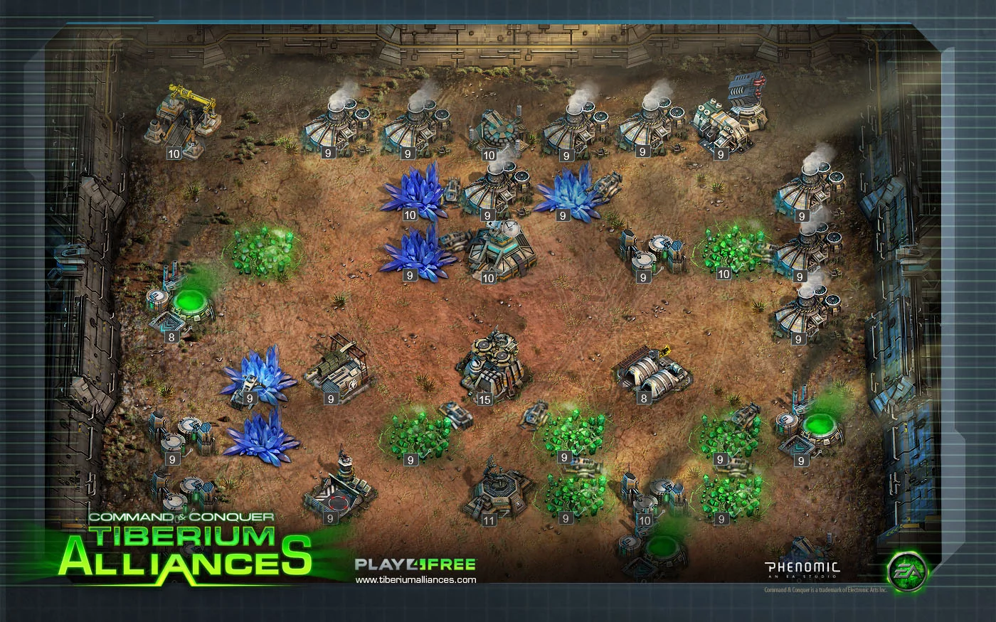 Изображение игры: Command & Conquer: Tiberium Alliances