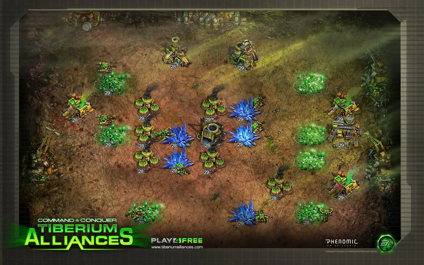 Изображение игры: Command & Conquer: Tiberium Alliances