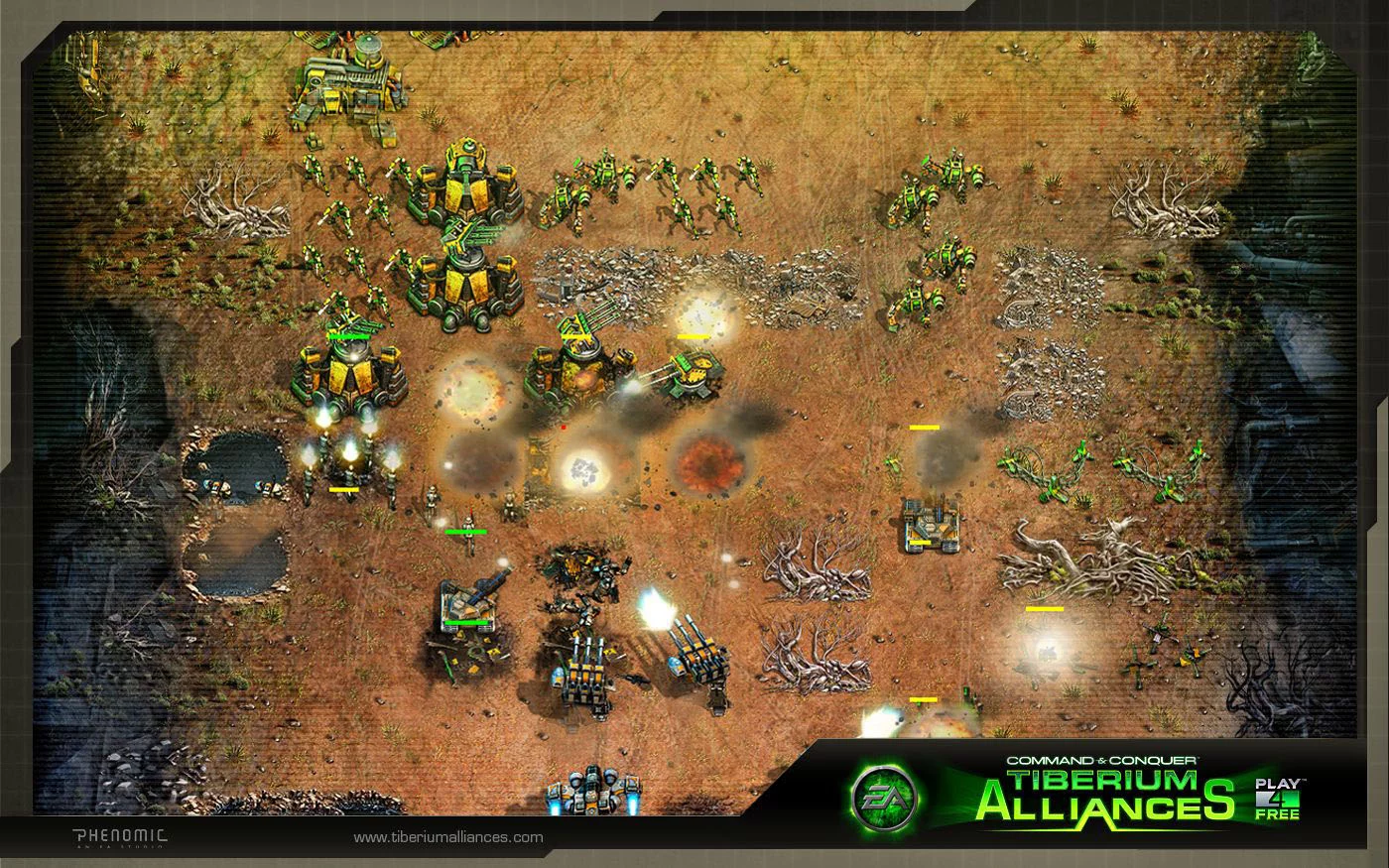 Изображение игры: Command & Conquer: Tiberium Alliances