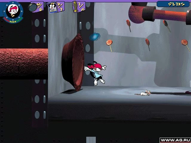Изображение игры: Animaniacs: A Gigantic Adventure